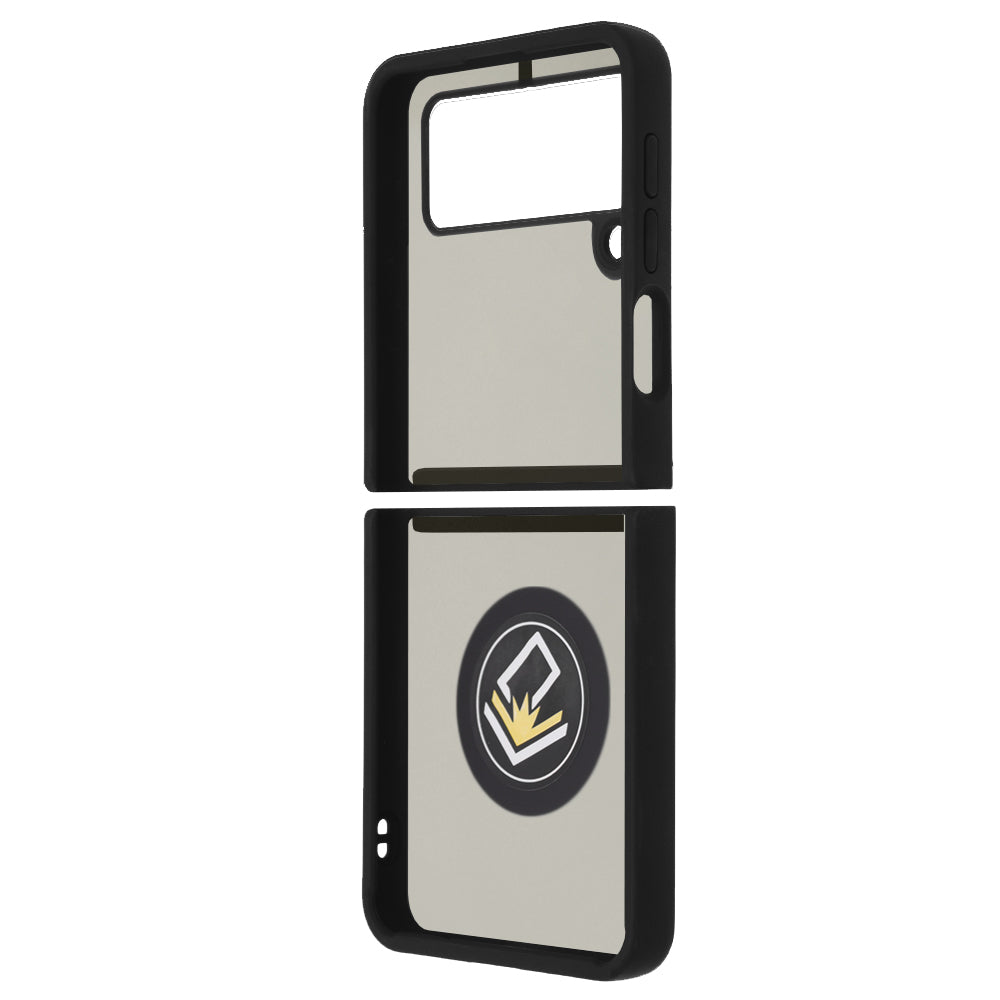 Futrola za Samsung Galaxy Z Flip3 5G F711, Techsuit, Glinth, Crna