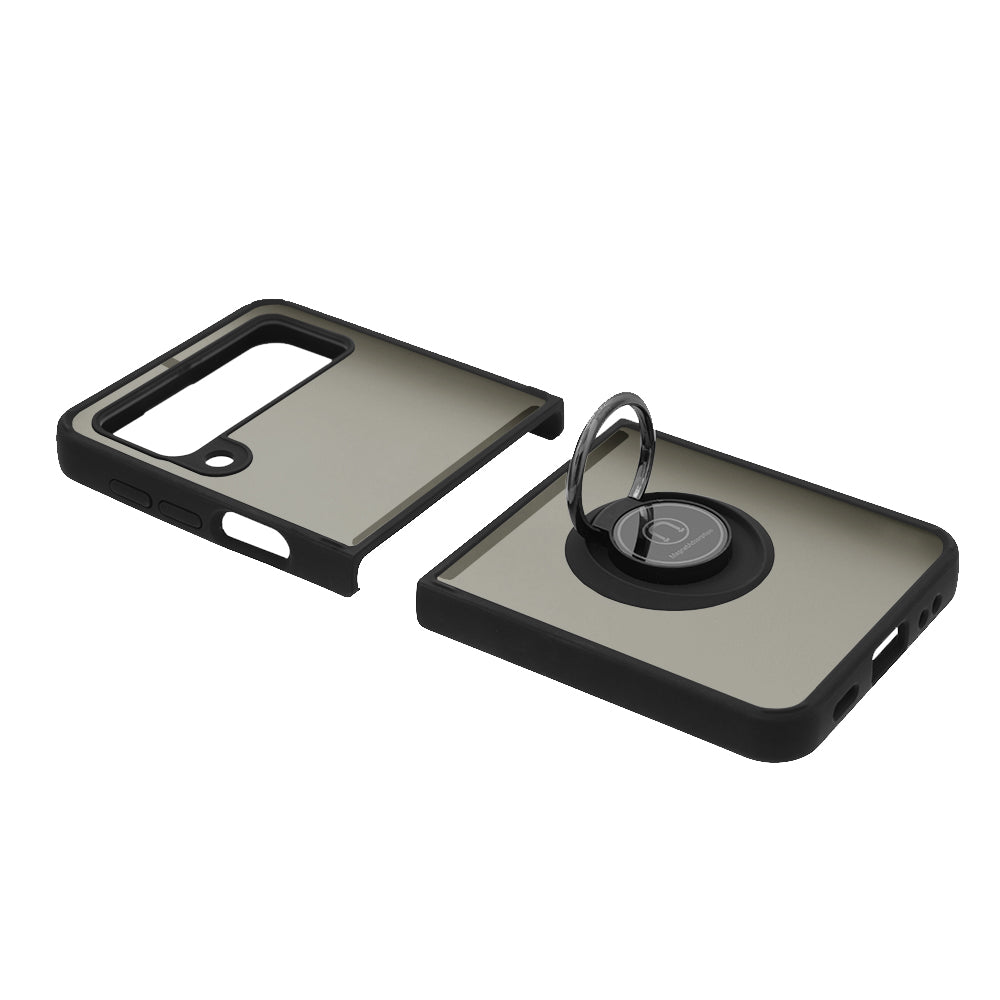 Futrola za Samsung Galaxy Z Flip3 5G F711, Techsuit, Glinth, Crna