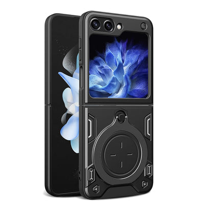 Futrola za Samsung Galaxy Z Flip5 F731, Techsuit, CamGuard Pro, Crna