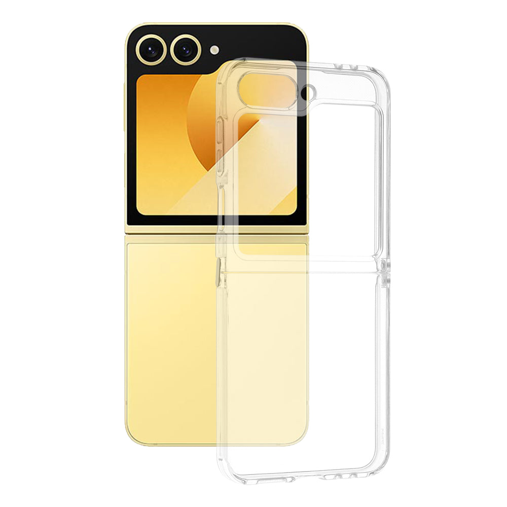 Futrola za Samsung Galaxy Z Flip7 FE F761 / Z Flip6 F741, Techsuit, Clear, Providna