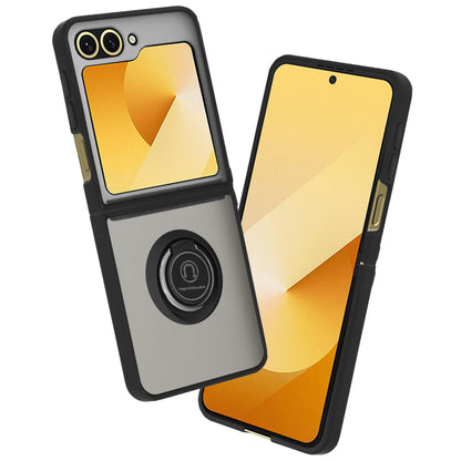 Futrola za Samsung Galaxy Z Flip7 FE F761 / Z Flip6 F741, Techsuit, Glinth, Crna