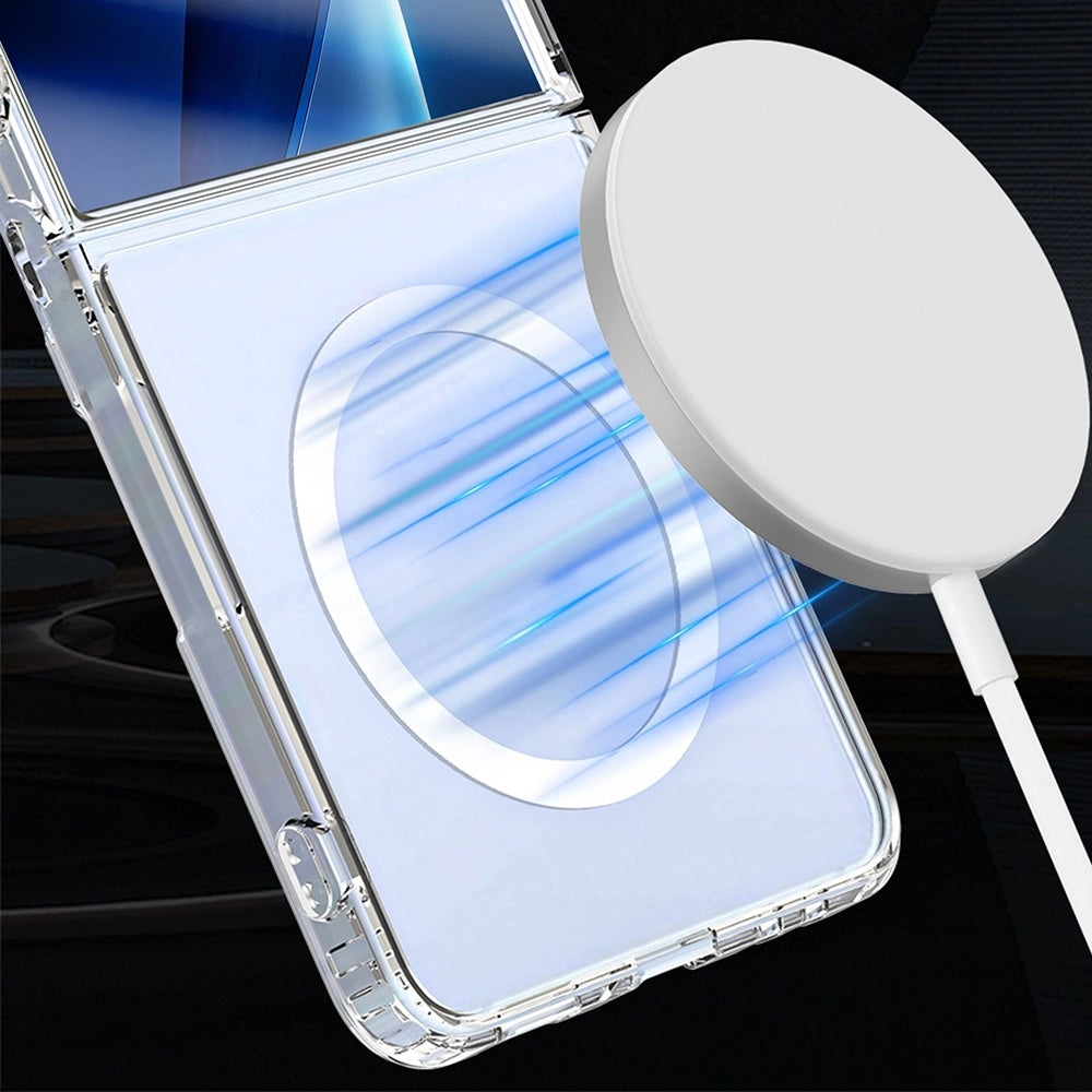 MagSafe futrola za Samsung Galaxy Z Flip7 F766, 3MK, Armor MagCase, Providna