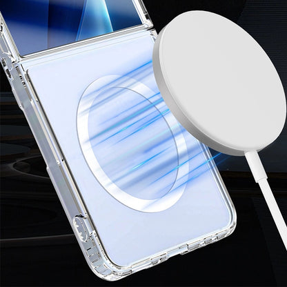 MagSafe futrola za Samsung Galaxy Z Flip7 F766, 3MK, Armor MagCase, Providna