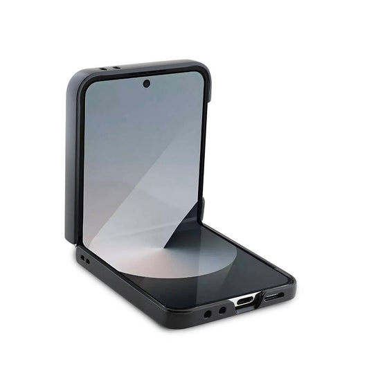 Futrola za Samsung Galaxy Z Flip7 F766, Guess, 4G Metal Logo, Braon