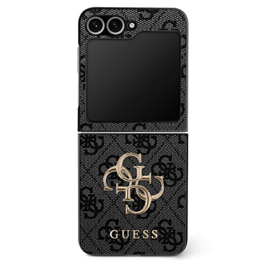 Futrola za Samsung Galaxy Z Flip7 F766, Guess, 4G Metal Logo, Crna