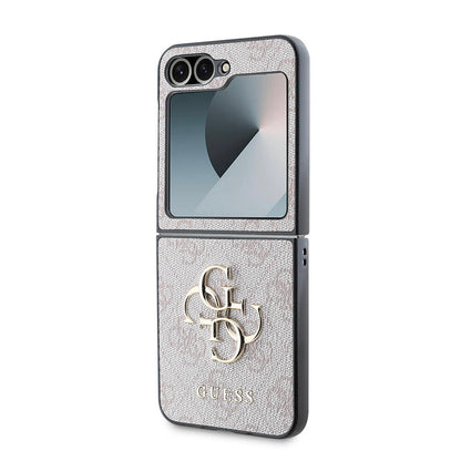 Futrola za Samsung Galaxy Z Flip7 F766, Guess, 4G Metal Logo, Crna