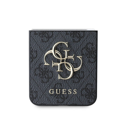 Futrola za Samsung Galaxy Z Flip7 F766, Guess, 4G Metal Logo, Crna