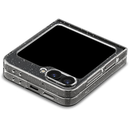 Futrola za Samsung Galaxy Z Flip7 FE F761 / Z Flip6 F741, Spigen, Air Skin Gliiter, Transparentna