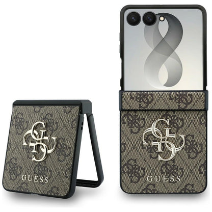 Futrola za Samsung Galaxy Z Flip8 F776, Guess, 4G Big Logo, Braon