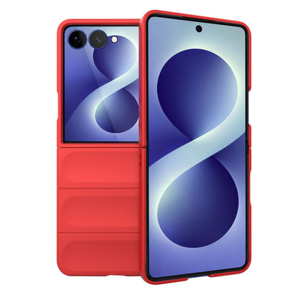 Futrola za Samsung Galaxy Z Flip8 F776, Techsuit, Magic Shield, Crvena