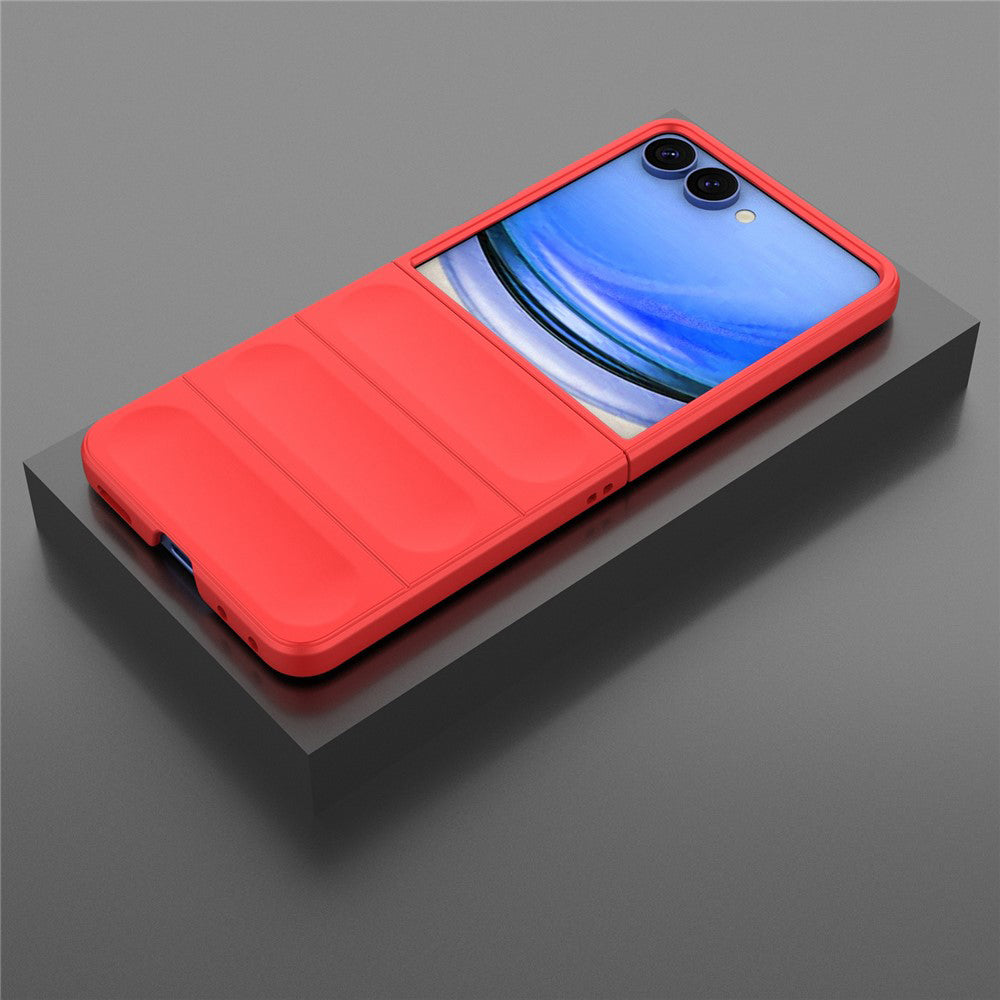 Futrola za Samsung Galaxy Z Flip8 F776, Techsuit, Magic Shield, Crvena