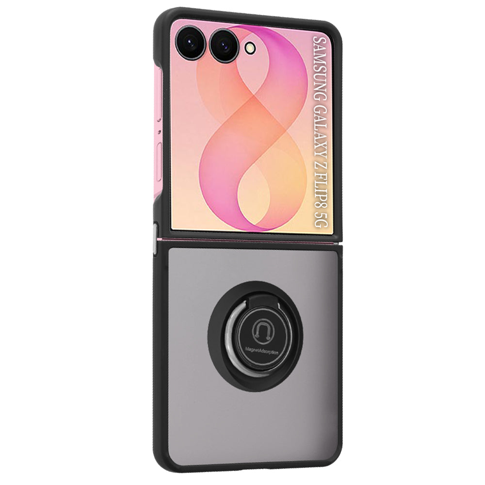Futrola za Samsung Galaxy Z Flip8 F776 / Z Flip7 F766, Techsuit, Glinth, Crna