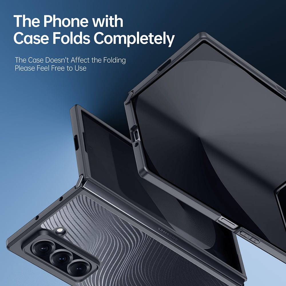 Futrola za Samsung Galaxy Z Fold Special, DUX DUCIS, Aimo, Crna