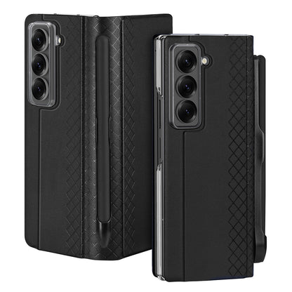 Futrola za Samsung Galaxy Z Fold Special, DUX DUCIS, Bril (sa držačem za olovku), Crna