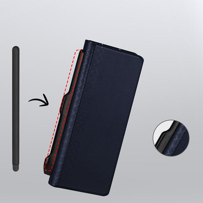 Futrola za Samsung Galaxy Z Fold Special, DUX DUCIS, Bril (sa držačem za olovku), Crna