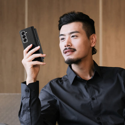 Futrola za Samsung Galaxy Z Fold Special, DUX DUCIS, Bril (sa držačem za olovku), Crna