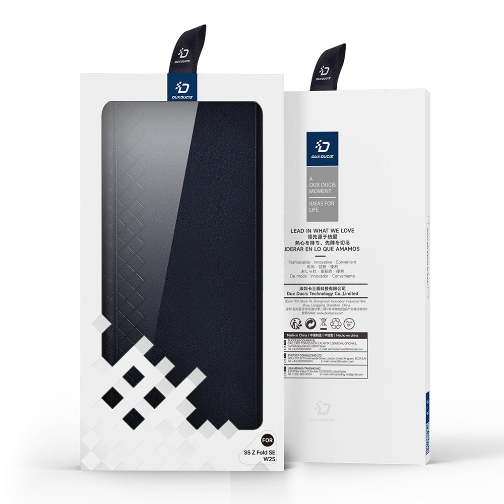 Futrola za Samsung Galaxy Z Fold Special, DUX DUCIS, Bril (sa držačem za olovku), Crna