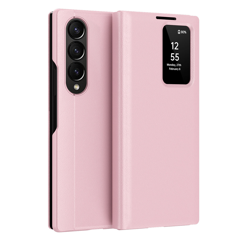 Futrola za Samsung Galaxy Z Fold3 5G F926, Techsuit, SmartView, Roze