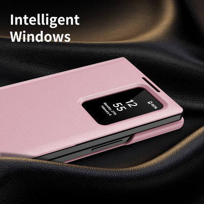 Futrola za Samsung Galaxy Z Fold3 5G F926, Techsuit, SmartView, Roze