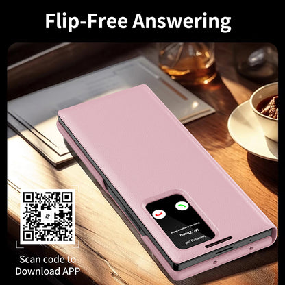 Futrola za Samsung Galaxy Z Fold3 5G F926, Techsuit, SmartView, Roze