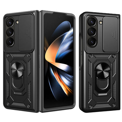 Futrola za Samsung Galaxy Z Fold5 F946, Techsuit, CamShield, Crna
