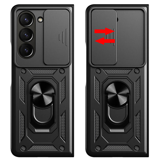 Futrola za Samsung Galaxy Z Fold5 F946, Techsuit, CamShield, Crna