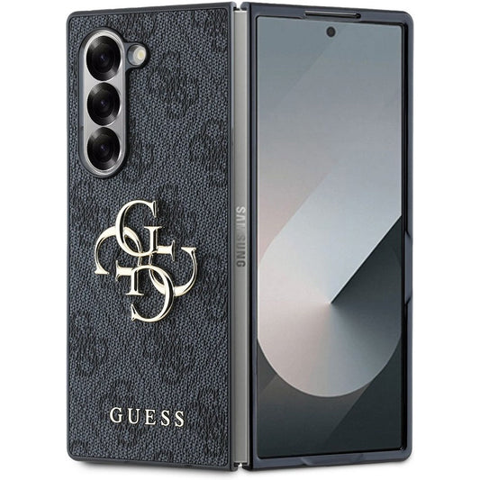 Futrola za Samsung Galaxy Z Fold6 F956, Guess, 4G Metal Logo, Crna