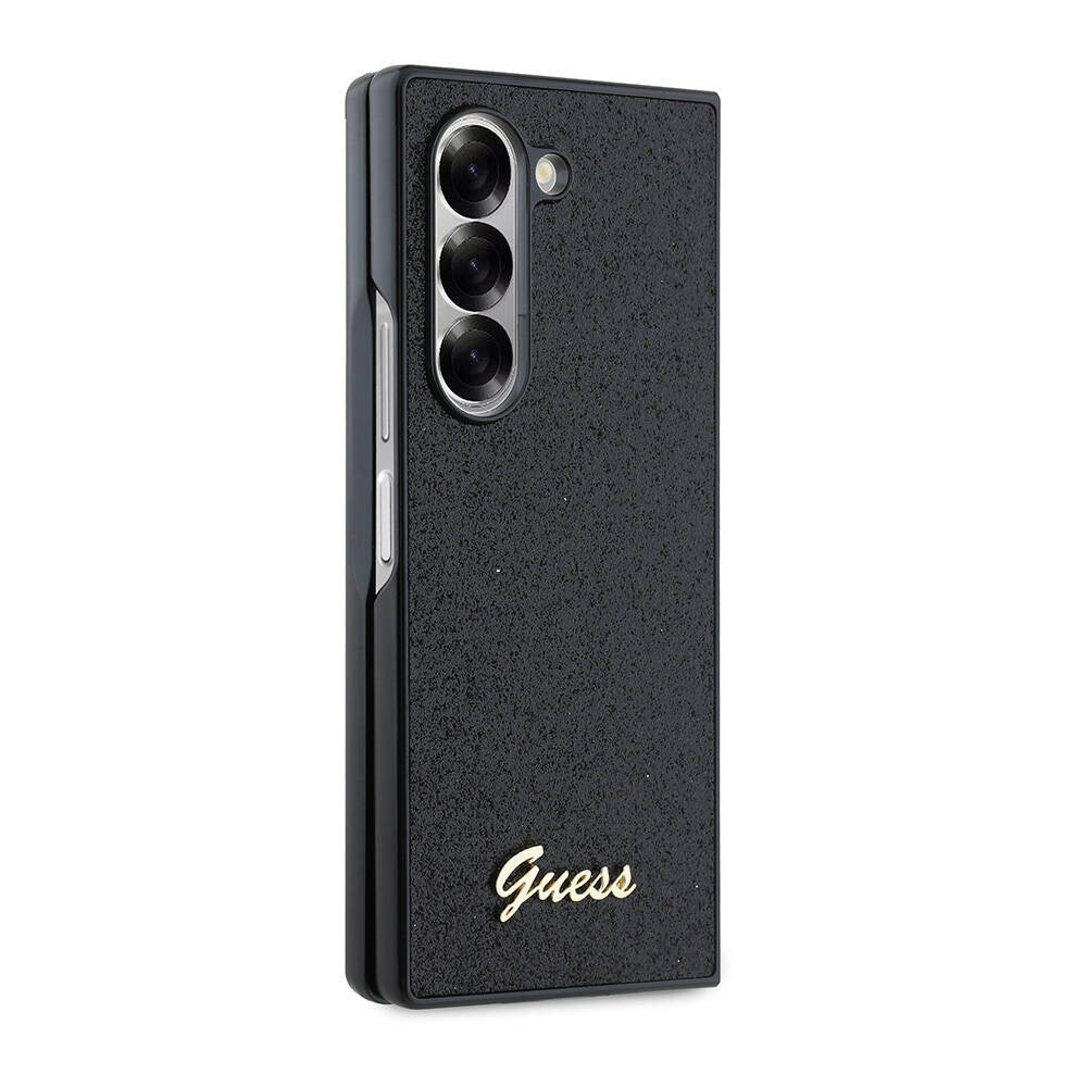 Futrola za Samsung Galaxy Z Fold6 F956, Guess, Glitter Script, Crna
