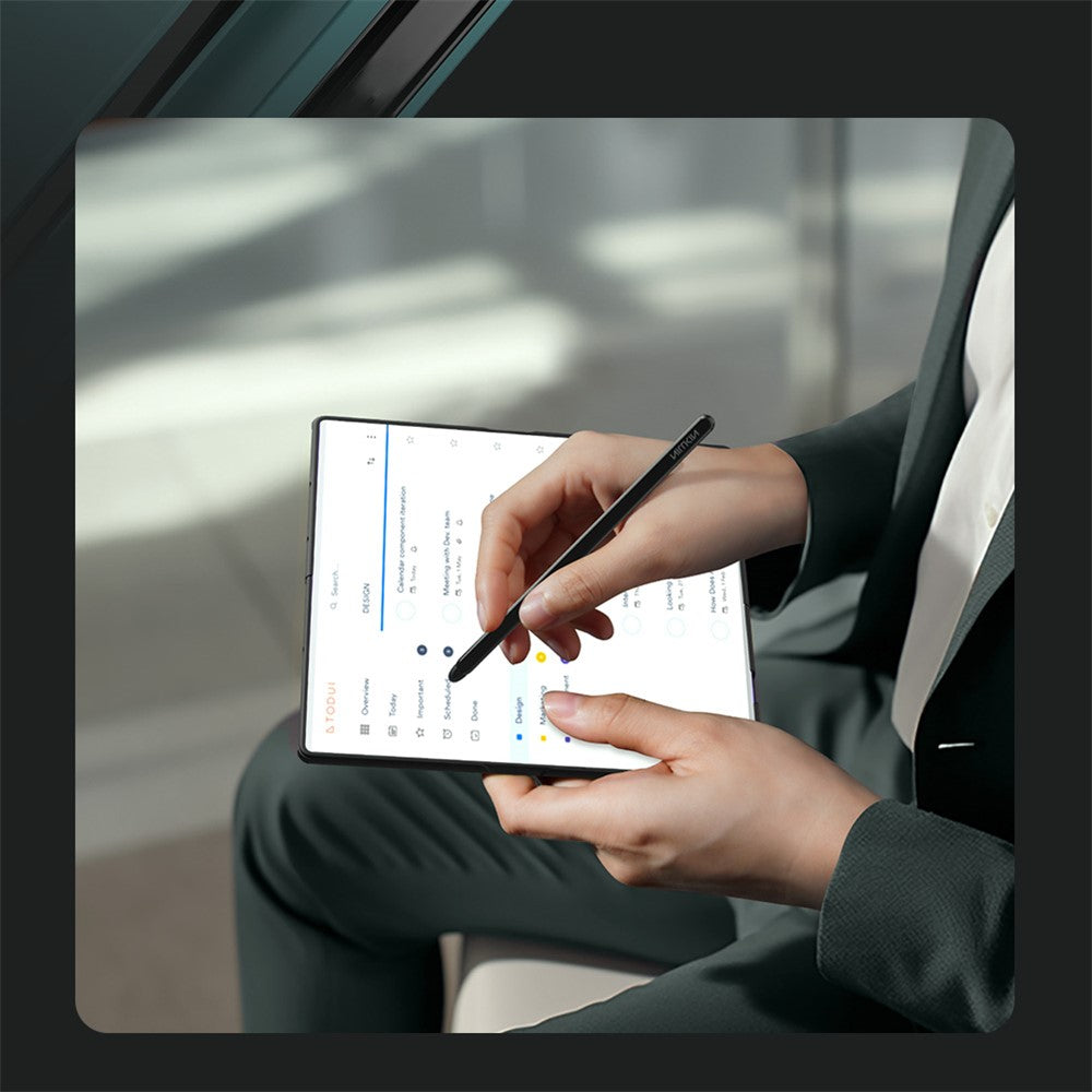 Futrola za Samsung Galaxy Z Fold7 F966, Nillkin, Flex Pure sa držačem za S-Pen, Crna