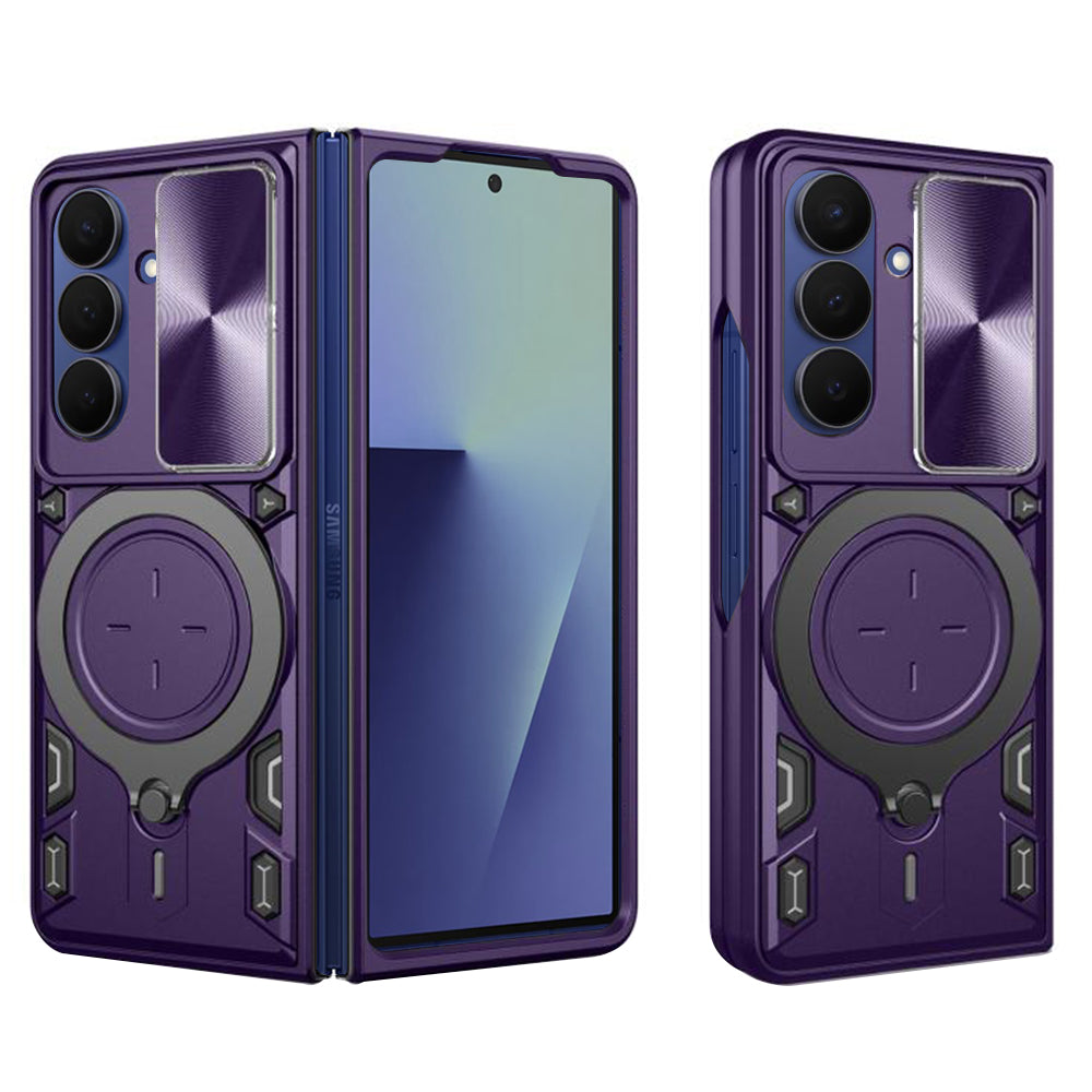 Futrola za Samsung Galaxy Z Fold7 F966, Techsuit, CamGuard Pro, Ljubičasta