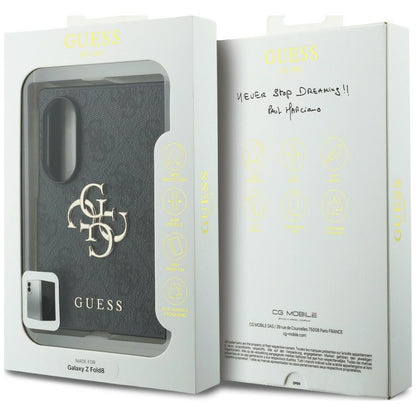 Futrola za Samsung Galaxy Z Fold8 F971, Guess, 4G Big Logo, Crna