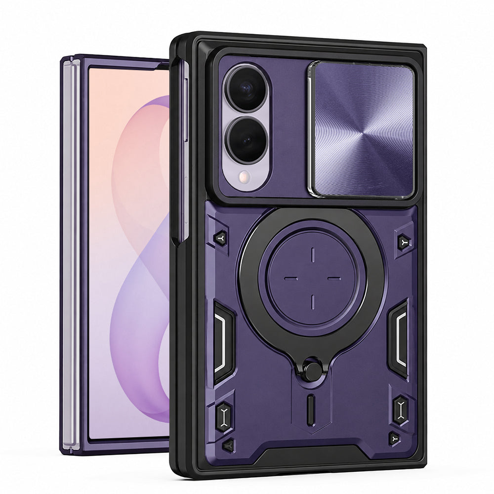 Futrola za Samsung Galaxy Z Fold8 F971, Techsuit, CamGuard Pro, Ljubičasta