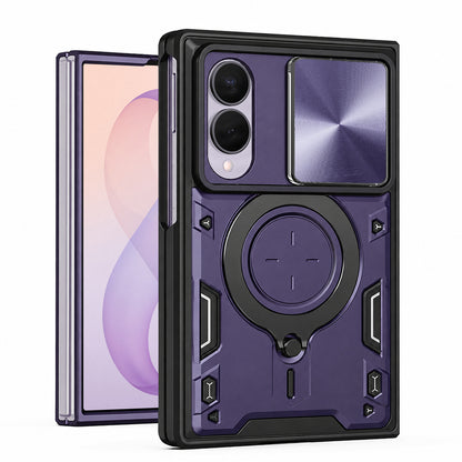 Futrola za Samsung Galaxy Z Fold8 F971, Techsuit, CamGuard Pro, Ljubičasta