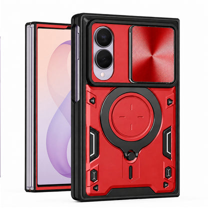 Futrola za Samsung Galaxy Z Fold8 F971, Techsuit, CamGuard Pro, Crvena