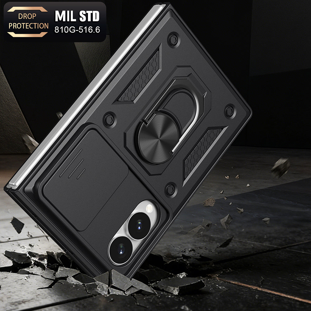 Futrola za Samsung Galaxy Z Fold8 F971, Techsuit, CamShield, Zlatna