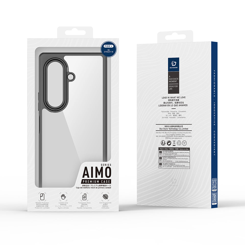 Futrola za Samsung Galaxy Z Fold8 Ultra F976, DUX DUCIS, Aimo, Crna