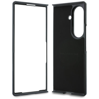 Futrola za Samsung Galaxy Z Fold8 Ultra F976, Karl Lagerfeld, Karl & Choupette Head Pin, Crna