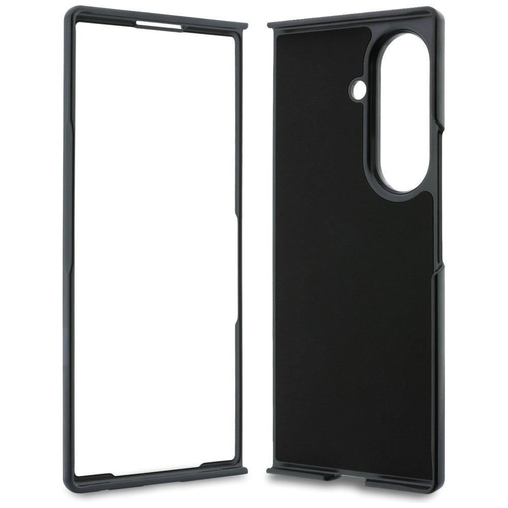 Futrola za Samsung Galaxy Z Fold8 Ultra F976, Karl Lagerfeld, Saffiano Karl & Choupette Metal Pin, Crna