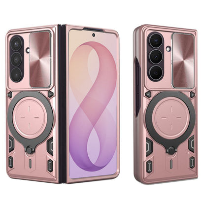 Futrola za Samsung Galaxy Z Fold8 Ultra F976 / Z Fold7 F966, Techsuit, CamGuard Pro, Roze Zlatna