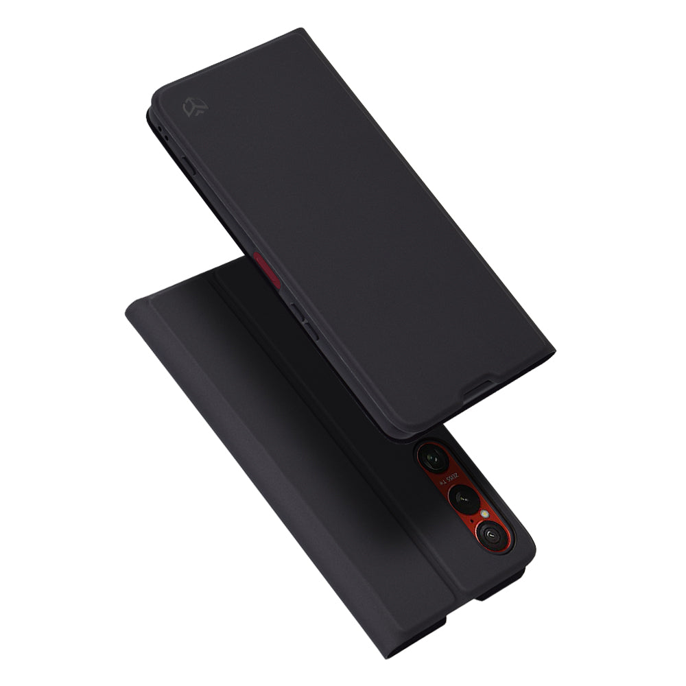 Futrola za Sony Xperia 1 VI, Techsuit, Magskin Book, Crna