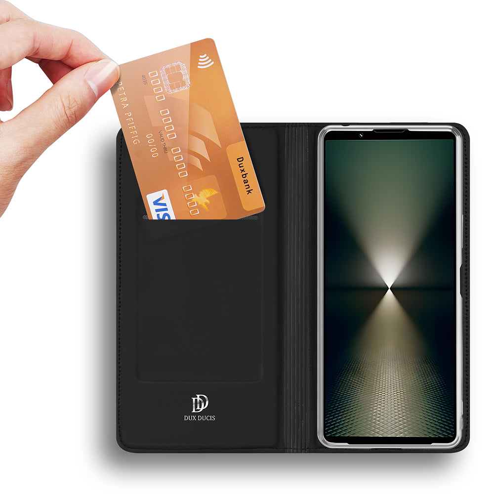 Futrola za Sony Xperia 1 VII, DUX DUCIS, Skin Pro, Crna