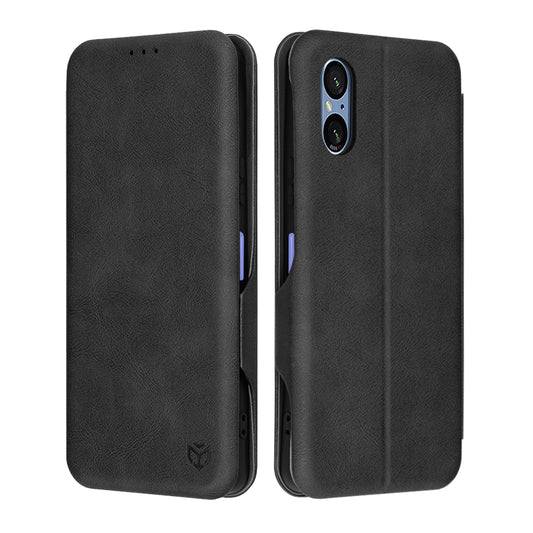 Futrola za Sony Xperia 5 VI, Techsuit, Safe Wallet Plus, Crna