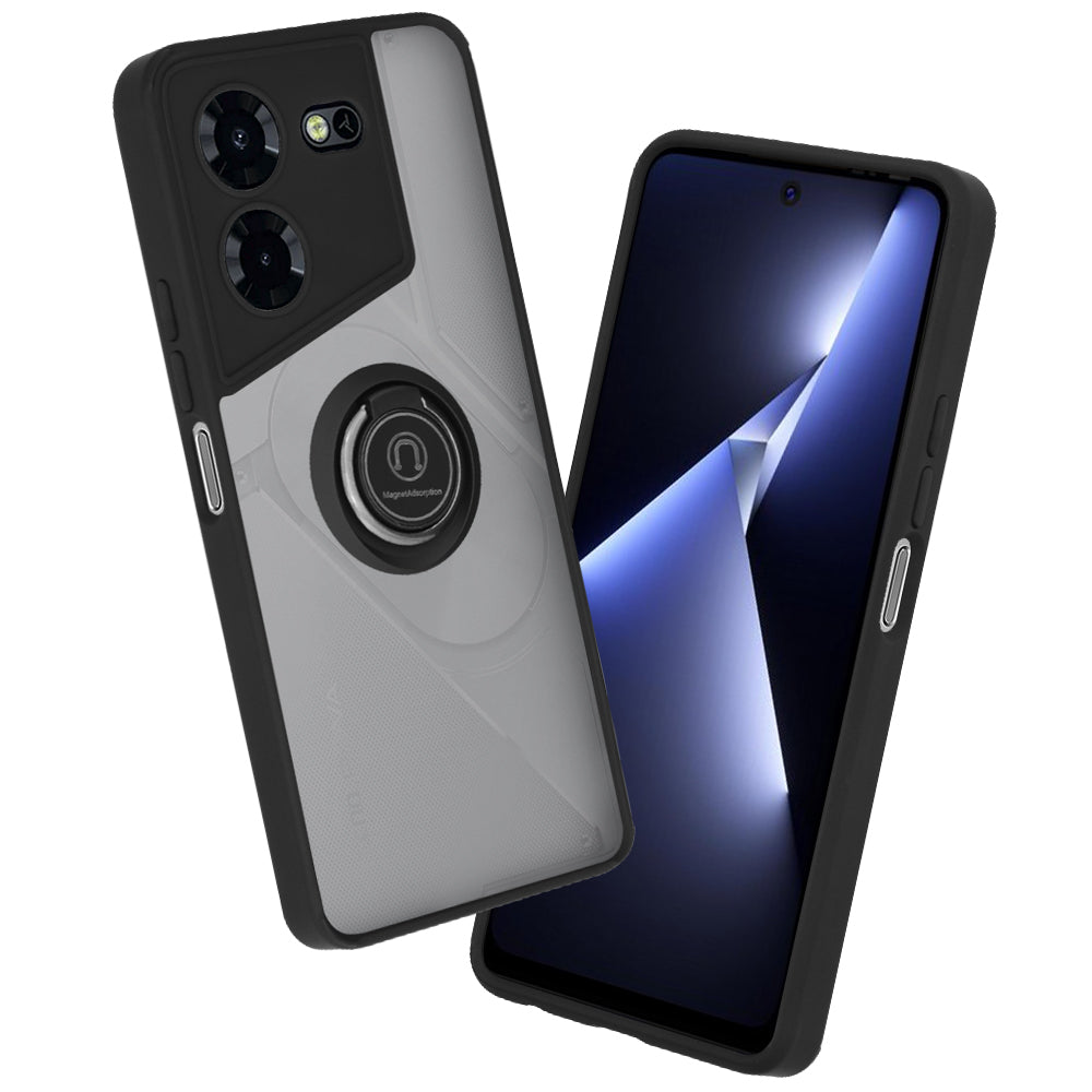 Futrola za Tecno Pova 5 Pro, Techsuit, Glinth, Crna