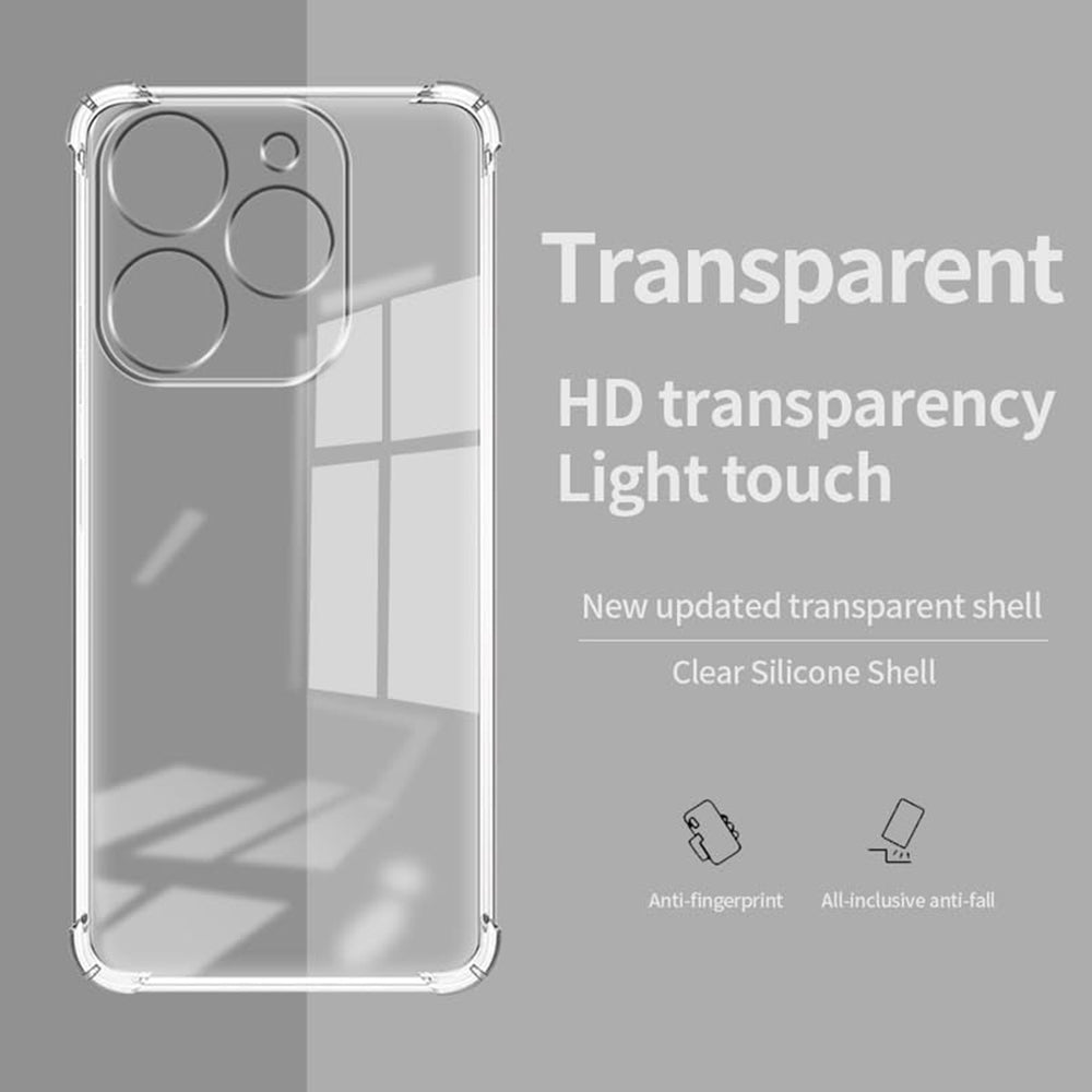 Futrola za Tecno Spark 20 Pro, Techsuit, Shockproof Clear, Providna