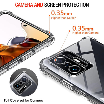 Futrola za Xiaomi 11T / 11T Pro, Techsuit, Shockproof Clear, Providna
