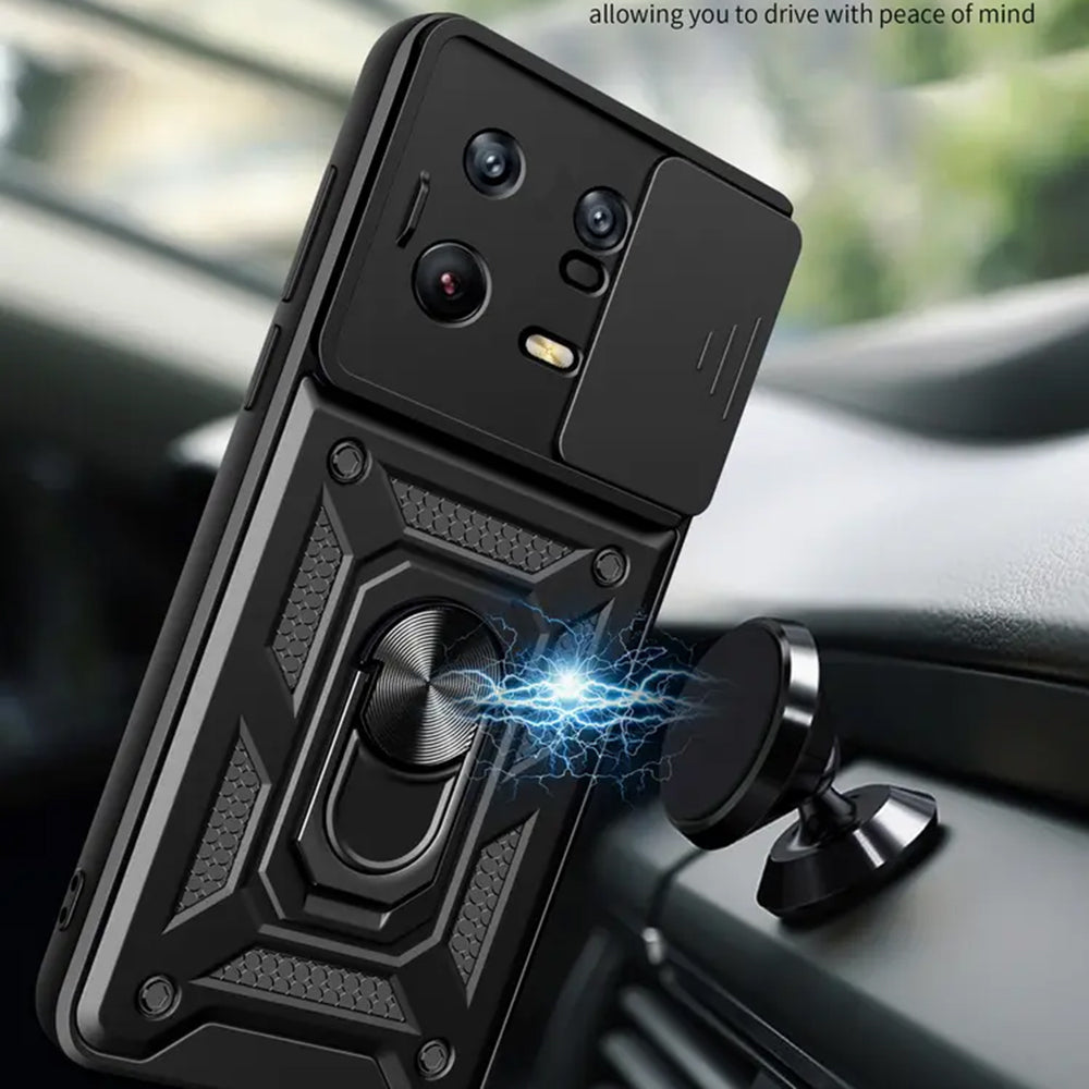 Futrola za Xiaomi 13 Pro, Techsuit, CamShield, Crna