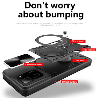 Futrola za Xiaomi 13T Pro / 13T, Techsuit, CamGuard Pro, Crna