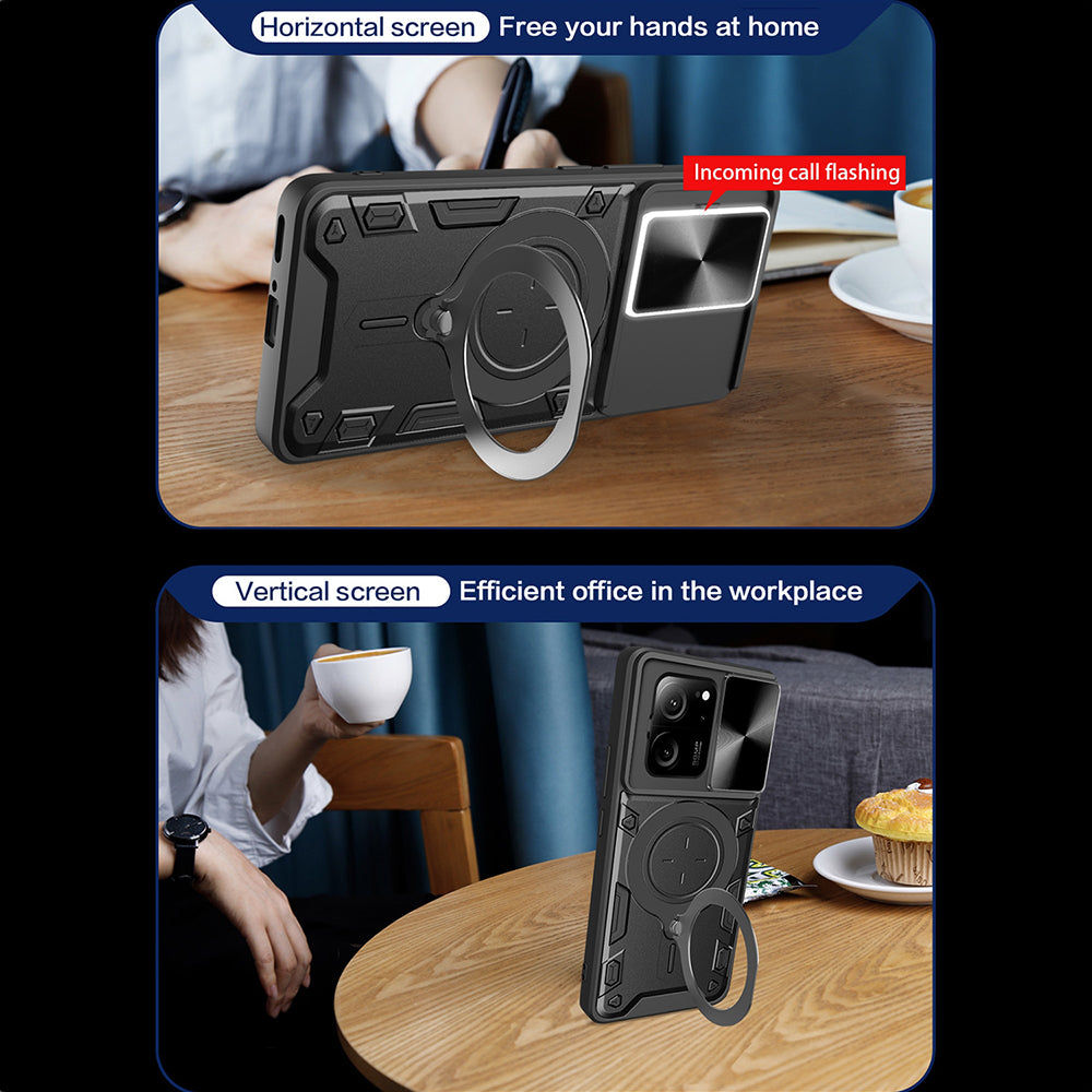 Futrola za Xiaomi 13T Pro / 13T, Techsuit, CamGuard Pro, Crna