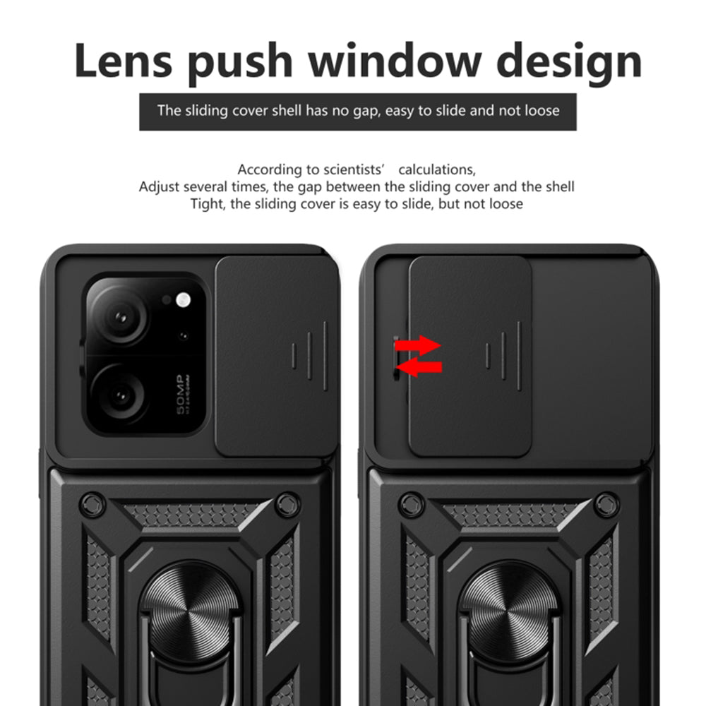 Futrola za Xiaomi 13T Pro / 13T, Techsuit, CamShield, Crna