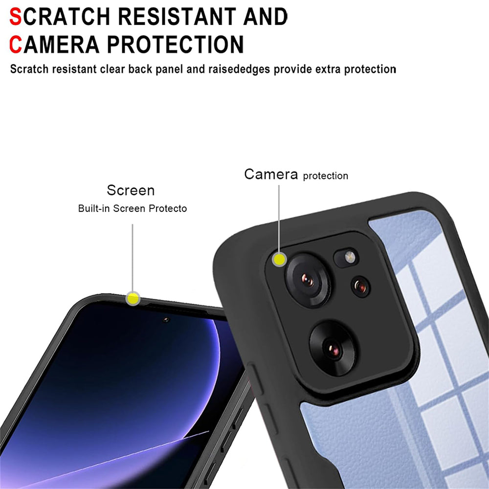 Futrola za Xiaomi 13T Pro / 13T, Techsuit, ColorVerse 360, Crna